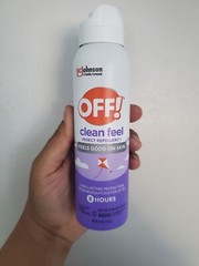 2* Off Clean Feel Insect Repellent Spray 5oz each