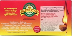 3 Pounds All-Natural Fire Starters 50 Count Outdoor Camping Fire Starters BBQ