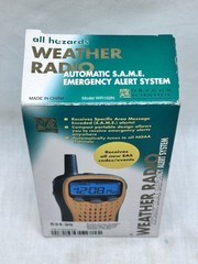 Oregon Scientific Emergency Portable Weather Radio All Hazards WR102N S.A.M.E