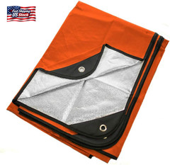 Arcturus Insulated Tarp, Reusable Heavy Duty Thermal Survival Blanket – 60X82In,