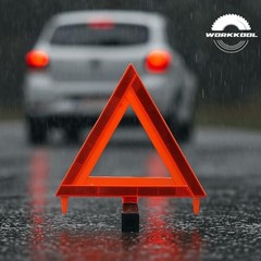 Safety Triangles DOT Approved, Standard Warning Triangles WT-NO SAND
