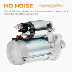 19247 Starter for Ford F-150 13-17 5.0L 6.2L, for Expedition 5.4L 13-14 E-150