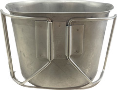 USGI ALICE 1QT OD Canteen Cover w/ OD Canteen and GENUINE US Military Cup VGC