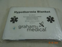 Hypothermia Blanket Mylar NEW 52″ x 84″ (132cm x 213cm)