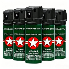 5 Packs Pepper Portable – Self Defense Pepper Spray 60ml