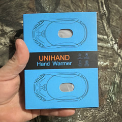 UNIHAND Hand Warmer, Blue – Portable Rechargeable