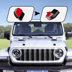 2PCS Black Deer Whistles for Car – Automotive Deer Warning Devices – 2PCS