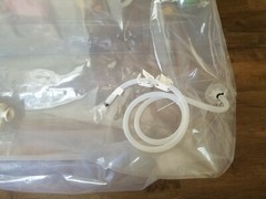 Emergency Drinking Water Storage Tank 150 Gal 0.2um filter Dispenser drum Prep