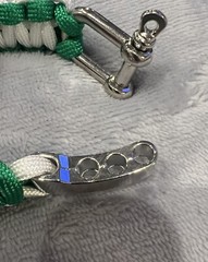 New York Jets Paracord Survival Bracelet 9 Inch With Sturdy Alloy Closure