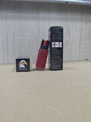 4 Pack Red Rhinestones WOMEN Defense OC 18% Pepper Spray 1/2 oz Jeweled Bling