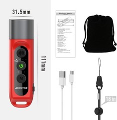 Electronic Whistle Highest Maximum Sound 125db Battery 1000mAh Blue for Coach…