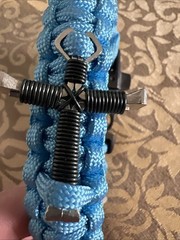 Paracord Survival Bracelet Cross Symbol Religion Religious Christianity