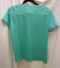 NWT INSECT SHIELD WOMEN’S BLUE GREEN SHORT SLEEVED TOP SZ LARGE PULL OVER