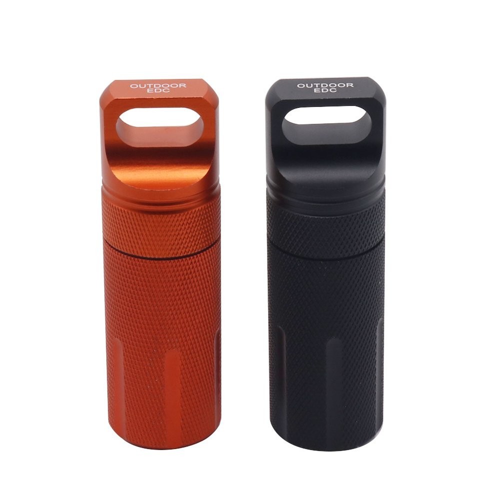 HRX Package Outdoor Waterproof EDC 2 Count (Pack of 1), Black and Orange