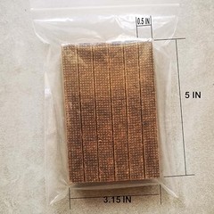 Fire Starter Squares Kit, Quick Light, Non-Toxic, All-Natural Materials, stick