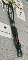 Sparrow’s EDC knife lanyard / Keychain Spartan Helmet Bead