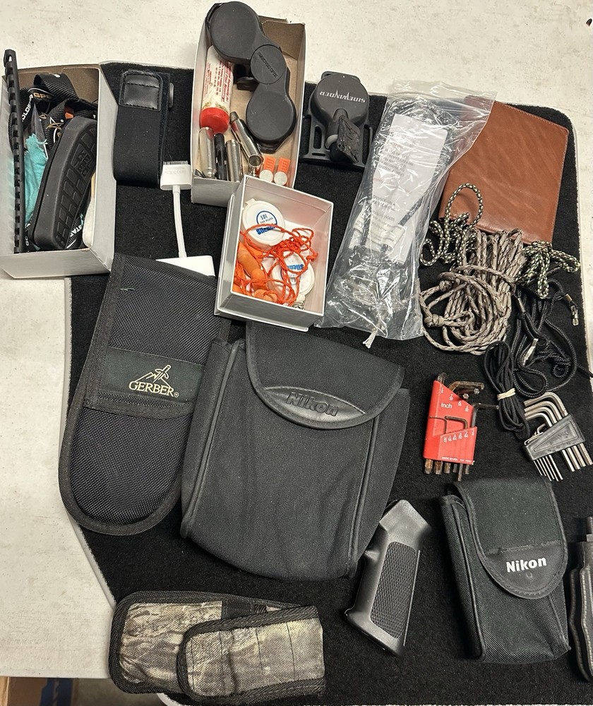 Gerber Nikon Tool Pouches & Nylon Cords Camping, Allen Wrench Leather Wallet