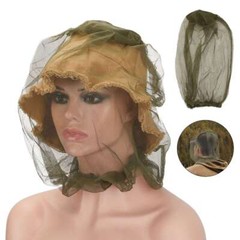 5X Mosquito Bee Insect Mesh Net Midge Insect Camping Bug Hat Protector Head Face