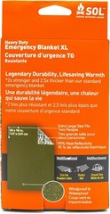 Survive Outdoors Longer 90% Heat Reflective Heavy-Duty Emergency Blanket 5 x 8ft