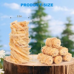 Natural Waterproof Fire Starters – Perfect Solution for BBQ, Campfires, & More