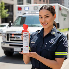 Rapid Response Supplemental Oxygen Canister-12 Liter Free Shipping New