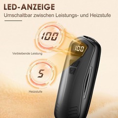 Hand Warmer Electric Set of 2 Pocket Warmer Reusable with 6000Mah 5 Heating