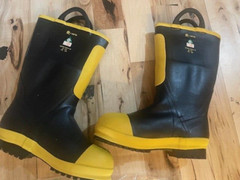 New! Made w/ Kevlar Black Diamond 699-9451 Fire Fighter Lug Insulated Boots 11.5