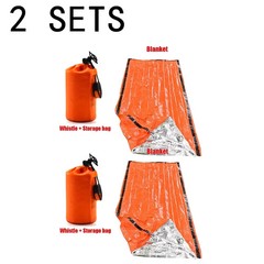 Portable Waterproof Emergency Survival Sleeping Bag Outdoor Edc Camping Gear The