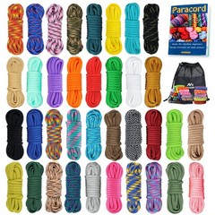 MONOBIN 36 Colors 10ft Paracord 550 Combo kit, Paracord Bracelets Making kit …