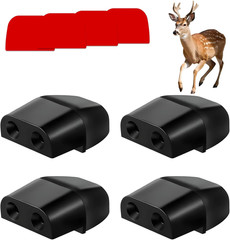4 PCS Deer Whistles for Car, Deer Warning Device with Adhesive Tapes to Avoid