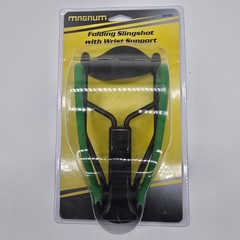 Magnum Folding Slingshot 10795 Wrist Support Hunting Target Practice New Sealed