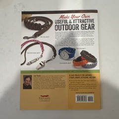 Fox Chapel Publishing Paracord Outdoor Gear Projects Instruction Book Camping