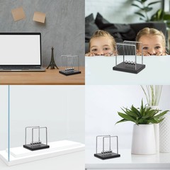 Newton’s Cradle Balance Balls Science Physics Gadget Desktop Decoration Kin…