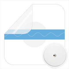 Waterproof Sticker for Freestyle Libre 2/3 Sensor Covers-50 PCS Waterproof for F