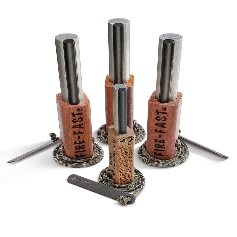Fire-Fast Trekker Multi Pak Best Emergency Waterproof Survival Fire Starters.