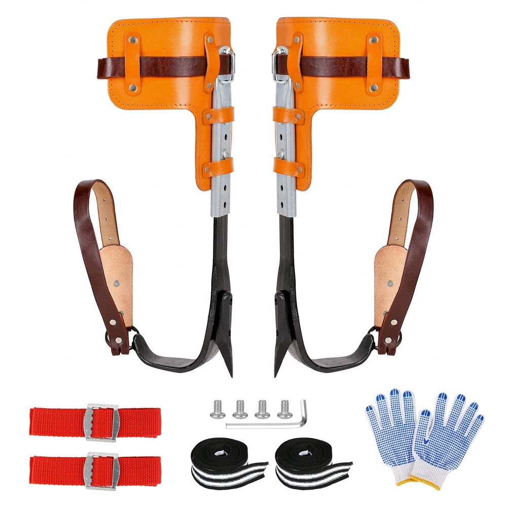 Tree Climbing Spike Crampons, Trees Artifact Crampons for Trees Set for Practice…