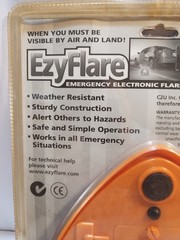 EzyFlare Emergency Roadside Electronic Flashing LED Warning Light NIP Safty Lite