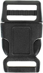 West Coast Paracord Black Side Release Buckles – 1″ – Double Bar