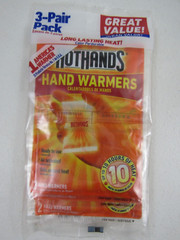 Hot Hands Lot of 2 Hand Warmer 3-Pair Value Pack 10 Hours Of Heat