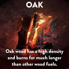 18 Lb. Oak Firewood Log & Fatwood Fire Starter Sticks Fire Wood Fire Logs Fire S
