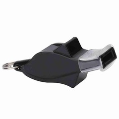 Black Basketball Football Soccer Referee Whistle Emergency Survival Lifesavi DSO