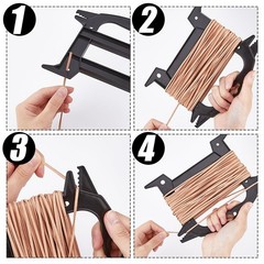 6 Pcs Paracord Line Winder Rope Cord Organizer Spool Fishing Line Cable Bobbins