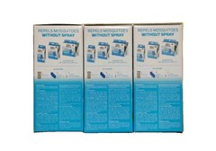 3x Lot Thermacell Mosquito Repellent Patio Shield, Riverbed Scent Free 15ft Zone