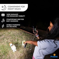3-in-1 Solar Survival Kit, Emergency Flashlight with 5000mAh USB-C Power Bank