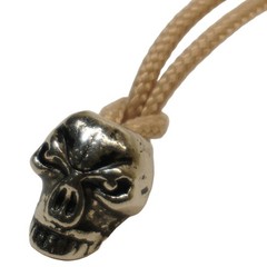 Angry Skull Bead for Paracord Bracelets, Lanyards, Keychains & DIY Projects