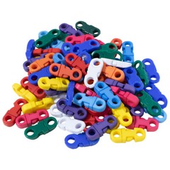 3/8in Break Away Buckles | Quick Release | Packs of 50 or 100 Mix Colors