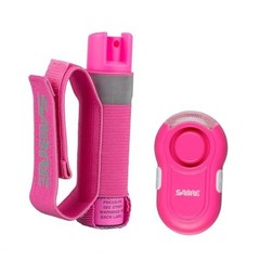 Runner Pepper Gel, Police Strength Runner Pepper Gel with Personal Alarm, Pink