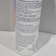 Zevo On Body Mosquito and Tick Repellent Bug Spray 6 oz Odorless Non-Sticky