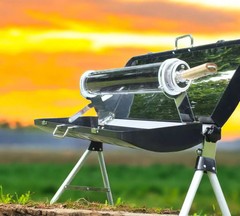 Solar BBQ Grill – Portable Sun‑Powered Cooker | PrepPro