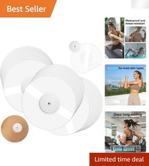20 Pack Waterproof Freestyle Covers – 14-Day Adhesive Patches for CGM Devices